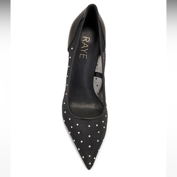 NEW - RAYE Hera Pump in Black Mesh - Size 5 - Picture 3 of 14